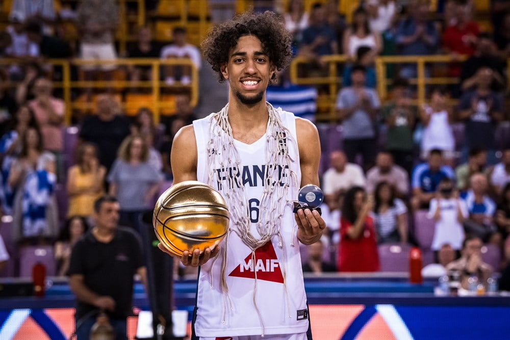 Ilias Kamardine, MVP de l'Euro U20 à l'été 2023
