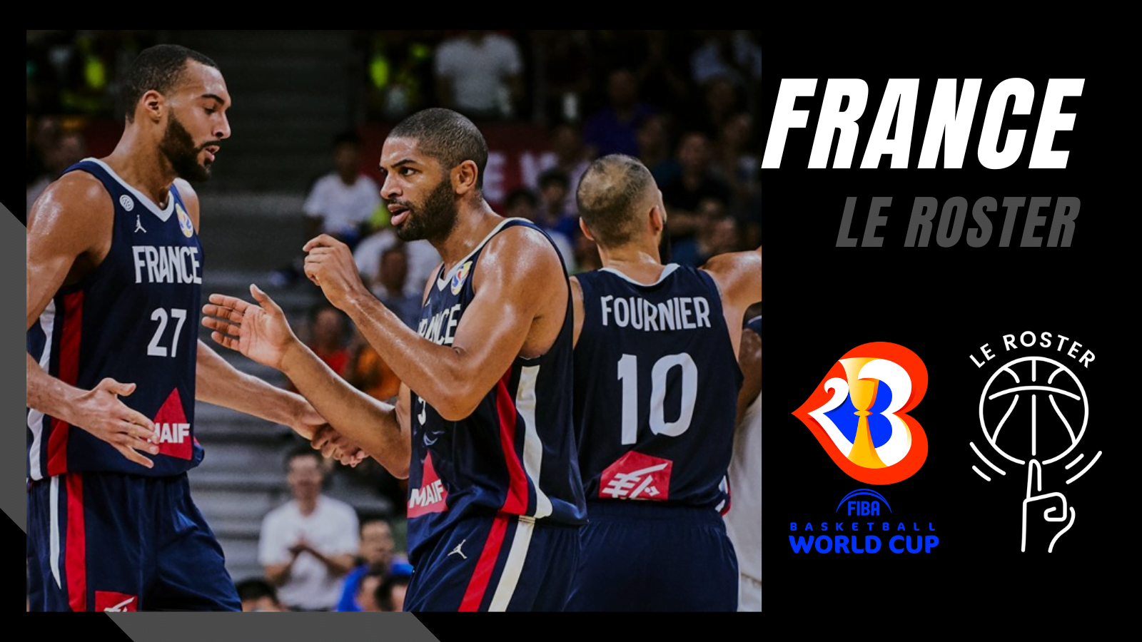 France roster fiba world 2025 cup 2019