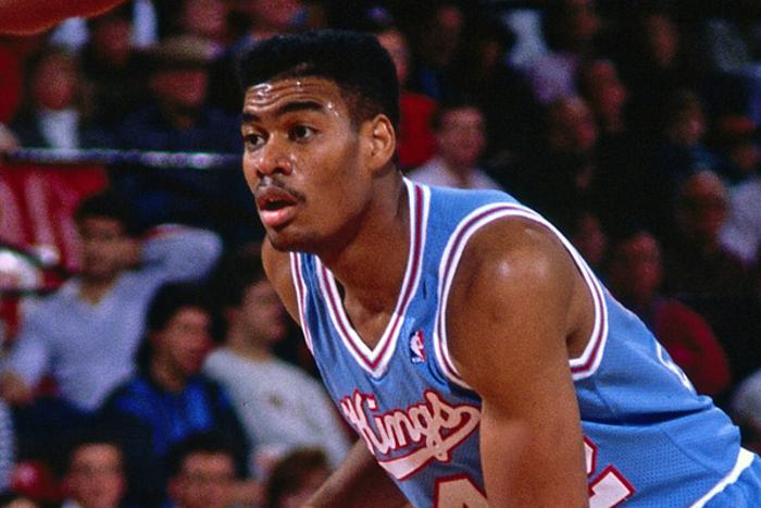 Pervis Ellison sous le maillot des Sacramento Kings.© dailysportx.com 