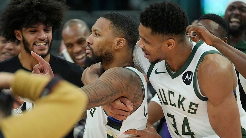 Damian Lillard Giannis