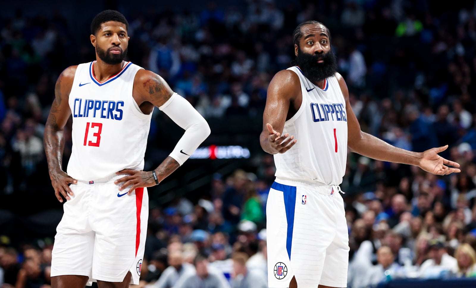 Paul George et James Harden