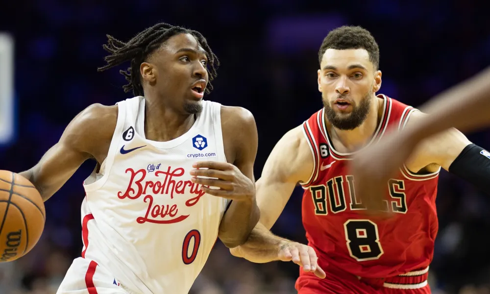 Tyrese Maxey Zach LaVine