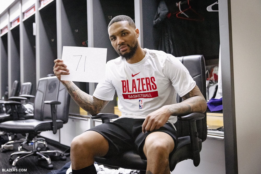 Damian Lillard détient le record de franchise de Portland