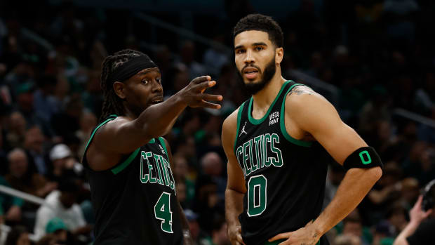 Les Celtics. Crédit : Winslow Townson - USA TODAY Sports