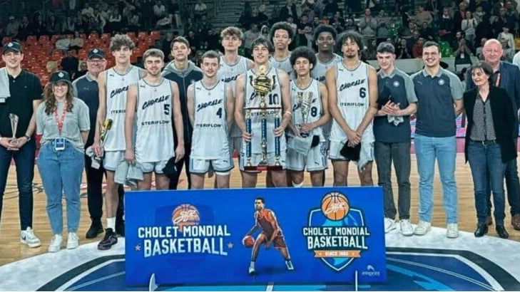 La Chorale de Roanne a remporté la 40ème édition du Cholet Mondial Basketball.