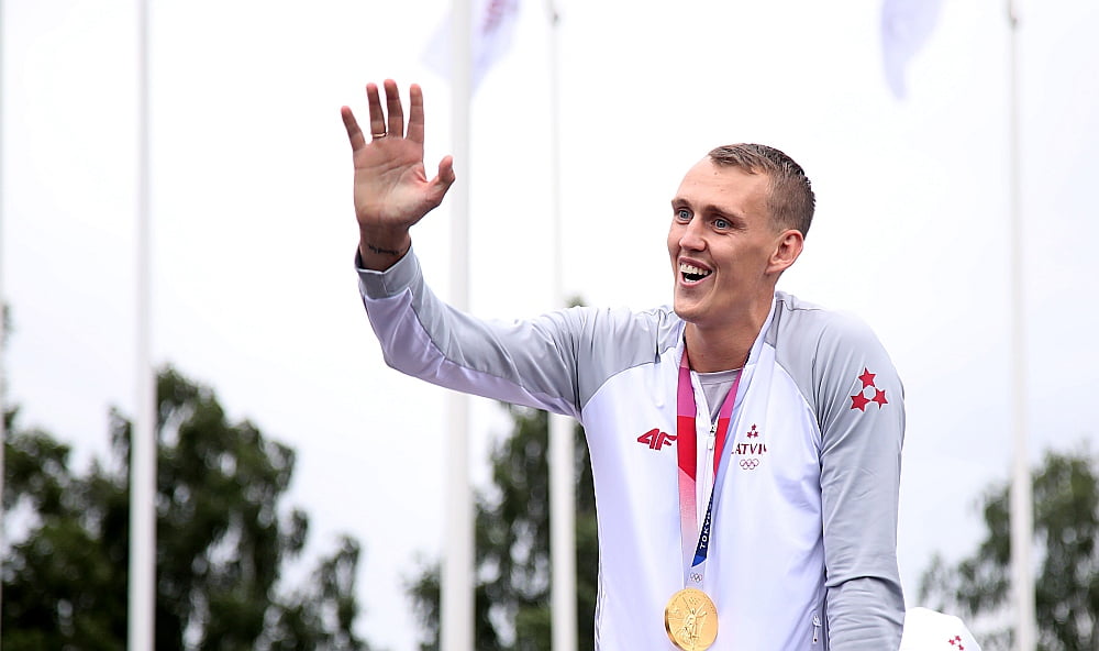 Nauris Miezis tentera de remporter un nouveau titre olympique après celui obtenu en 2021.