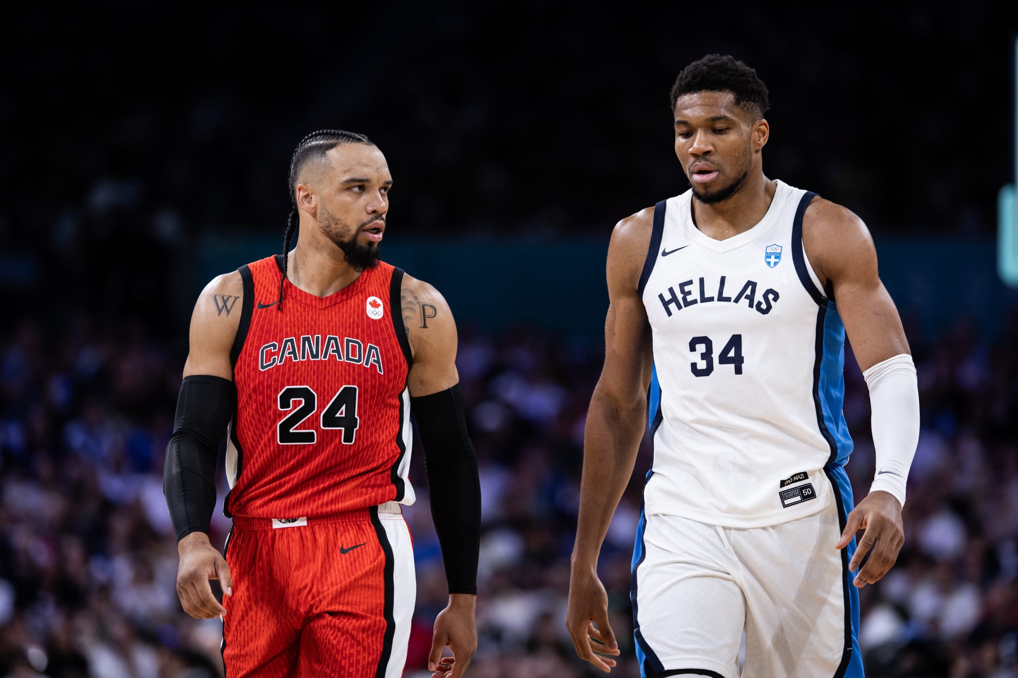 Dillon Brooks Giannis Antetokounmpo