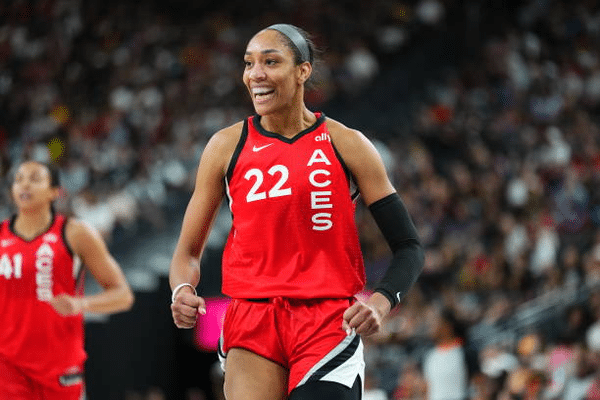 A'ja Wilson, la meilleure joueuse de WNBA.