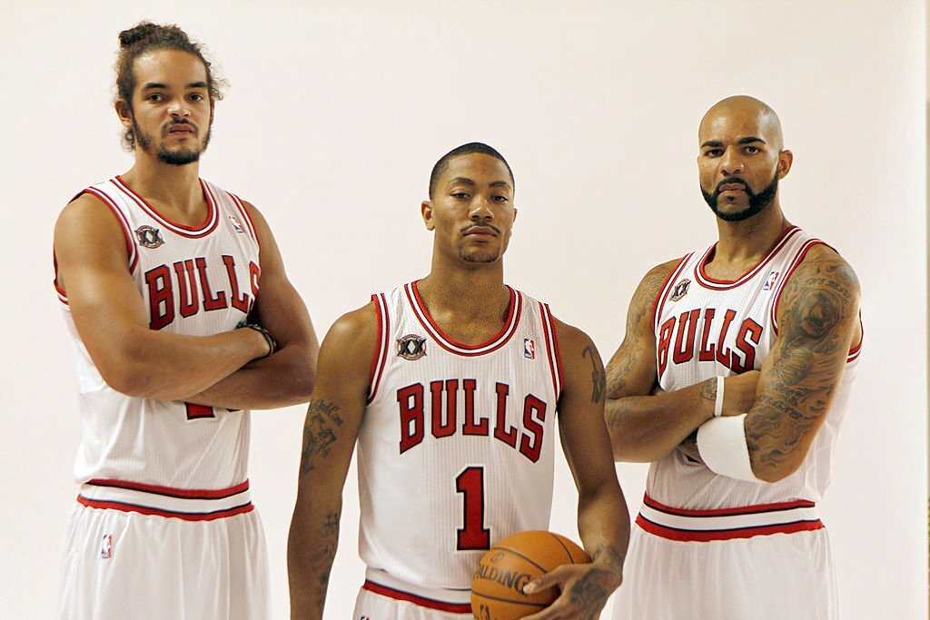 Joakim Noah Derrick Rose Carlos Boozer