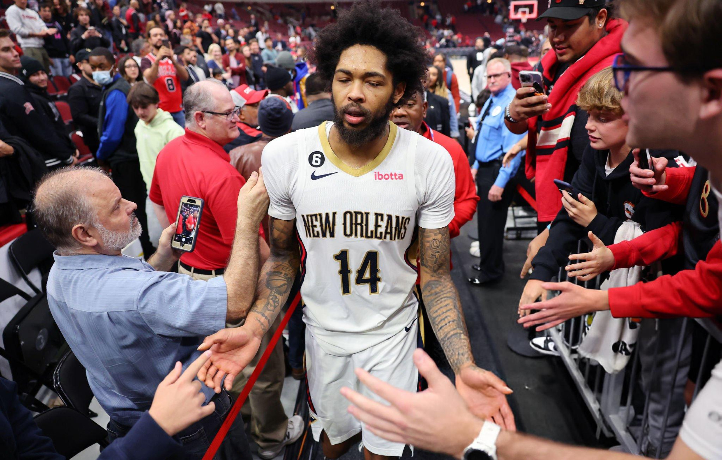 Brandon Ingram adoubé par les fans des Pelicans