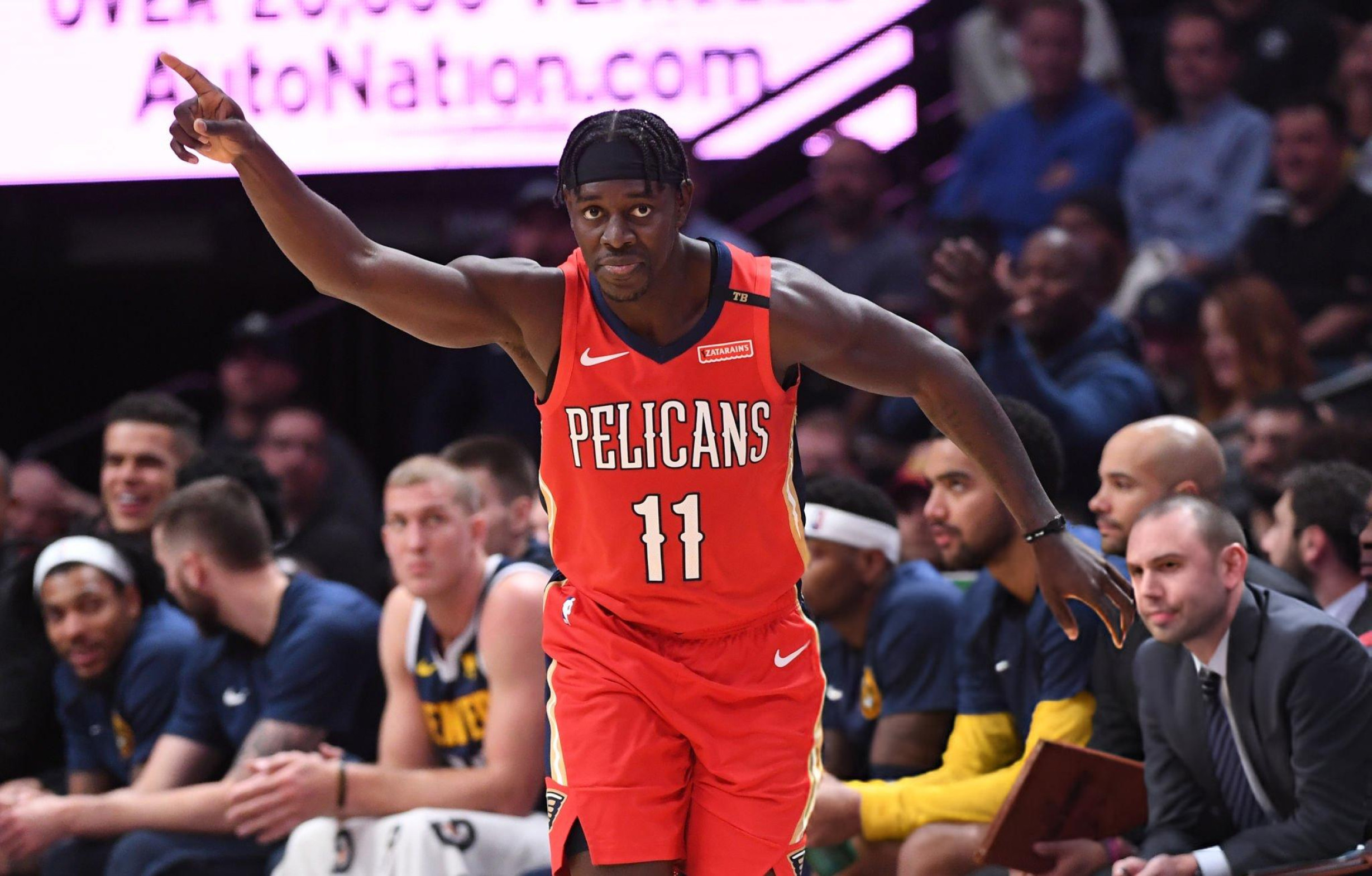 Justin Holiday remercie un de ses coéquipiers des Pelicans