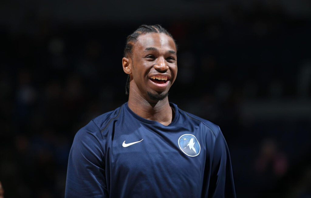 Andrew Wiggins a eu un beau passage du côté des Wolves.