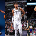 Bilal Coulibaly, Victor Wembanyama et Zaccharie Risacher