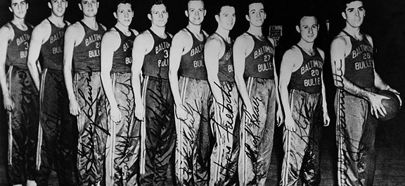 L'effectif des Baltimore Bullets à l'entame de la saison 1947-48