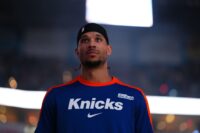 La saison de Josh Hart s'inscrit dans la continuité de ses performances chez les Knicks. Cédits: Cooper Neill