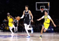 Victor Wembanyama a été très en vue lors de ce premier NBA Paris Game.