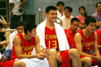 Yao Ming, bien plus qu'un joueur de basket : une fierté nationale. Crédit : Sun Xiaochen