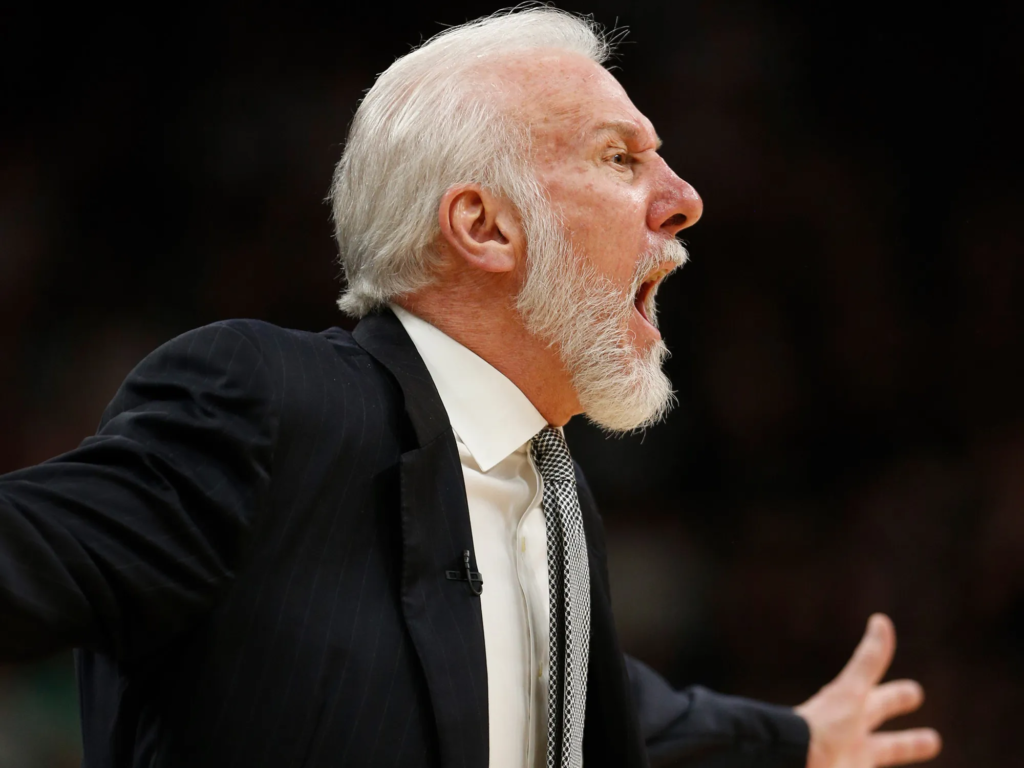 >Greg Popovich, coach mythique des San Antonio Spurs