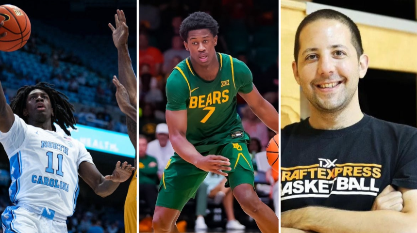 Ian Jackson, VJ Edgecombe et Jonathan Givony