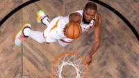 sur Le Roster. | Kevin Durant : l'impressionnante quête des 30 000 points en saison régulière Kevin Durant, prêt à aller encore plus haut Crédit : nba.com