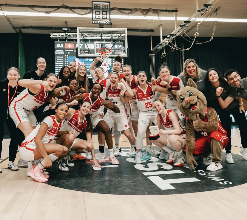 La Suisse s'est qualifiée au terme d'une campagne de qualification historique. Crédit : Swiss Basketball