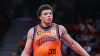 Kenneth Lofton Jr peut-il revenir en NBA ? Crédit : Xinhua via CGTN.com