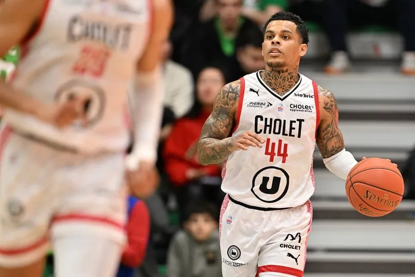 TJ Campbell, meneur du Cholet Basket