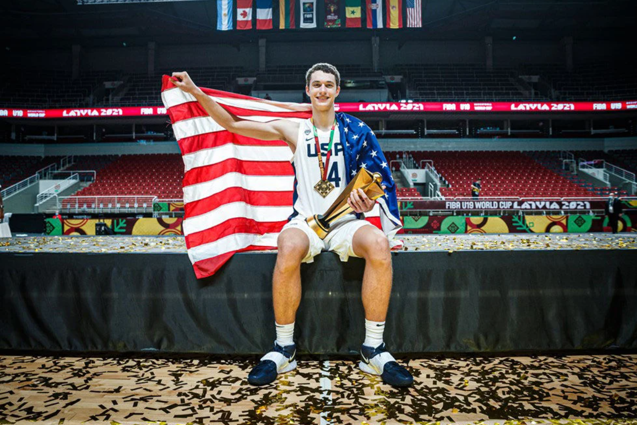 Ryan Kalkbrenner a été champion en Coupe du Monde under-19 