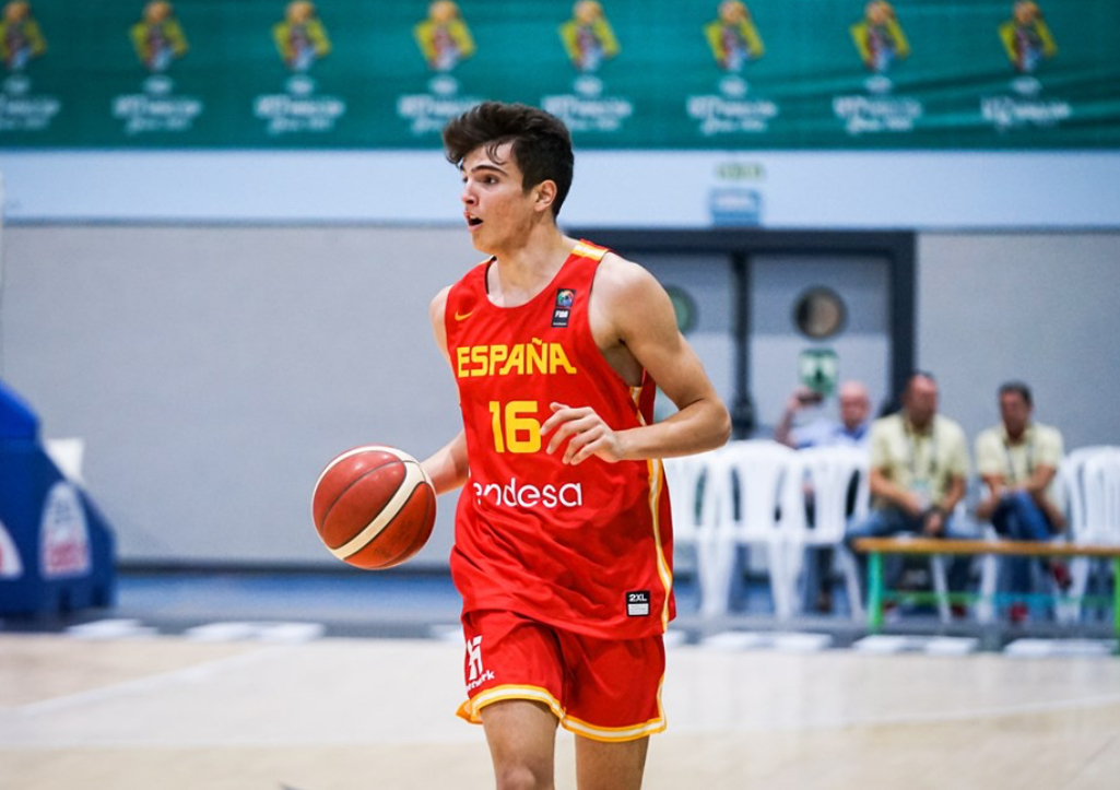 Hugo Gonzalez pourrait lancer le renouveau du basket espagnol. Crédit : thehooppost