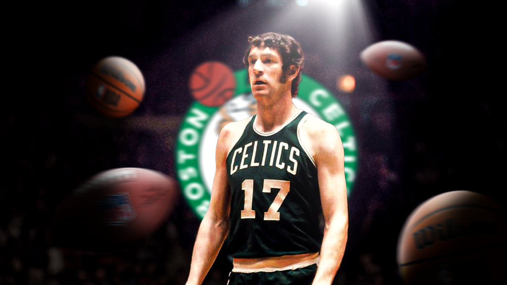 John Havlicek, passionné de sports, s'essaye dans plusieurs catégories (basketball, baseball et foot U.S.) très souvent avec succès.