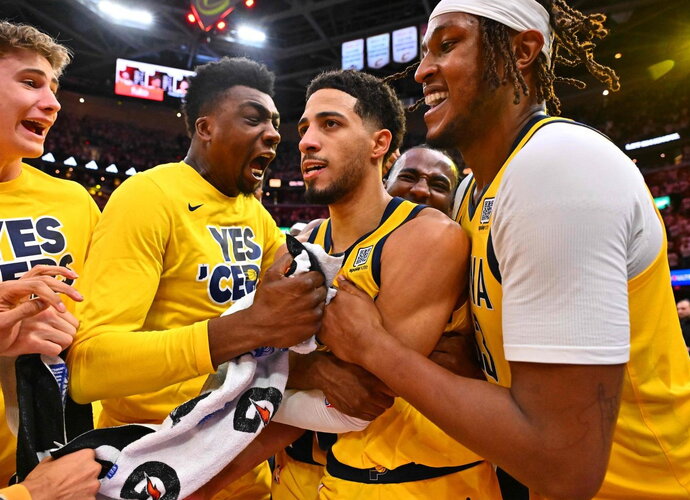 Les Pacers ont bousculé les Cavaliers en remportant les 2 premiers, pourtant joués à Cleveland - crédit : Getty Images