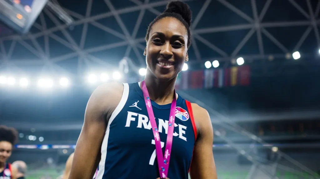 Sandrine Gruda. Crédit : Icon Sport