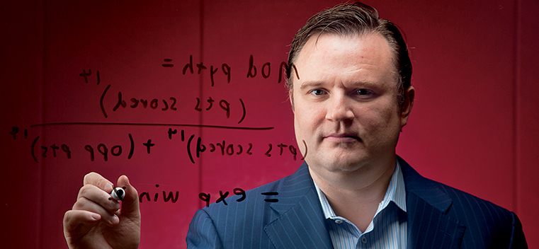 Bien avant Stephen Curry, Daryl Morey est celui qui a bouleversé le monde du basketball en faisant du tir à trois points une arme majeure. Crédit : Thomas Shea