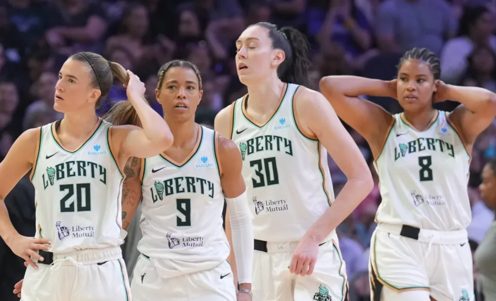 Le New York Liberty 2025. Crédit : Joe Camporeale-Imagn Images