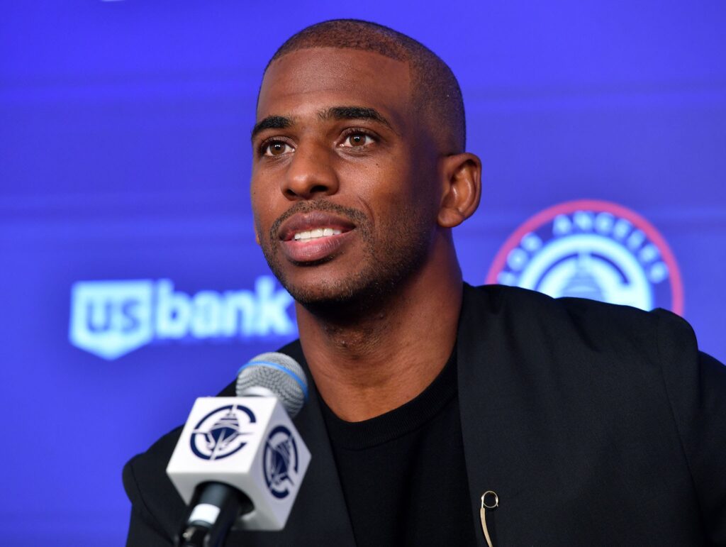 Chris Paul devrait effectuer la dernière saison de sa carrière aux Clippers. Crédit : GettyImages