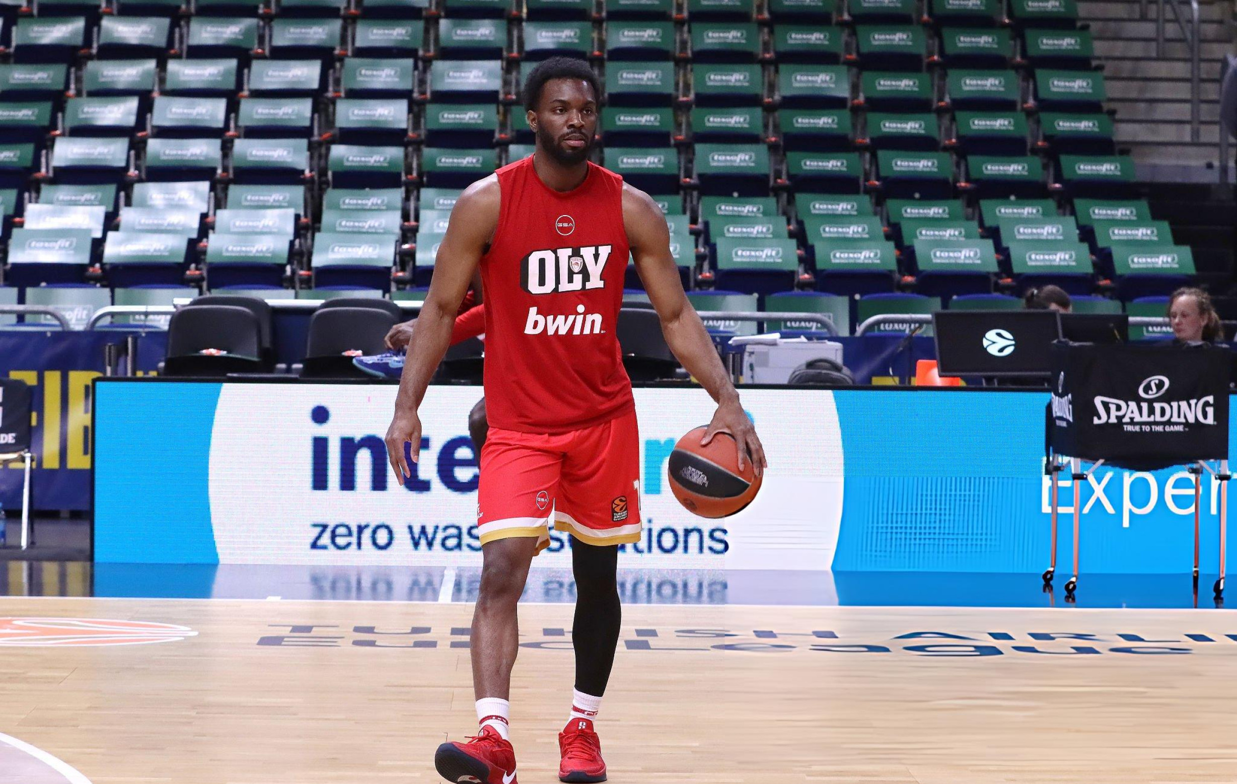 Dans le contexte sportif compétitif de l’Olympiacos, Keenan Evans pourra-t-il revenir à son meilleur niveau ? Crédit : Regina Hoffmann via Getty Images