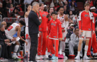 Les Bulls ont montrés un visage séduisant sur le début de la présaison contre Cleveland. Crédit : Icon Sportswire via Getty Images