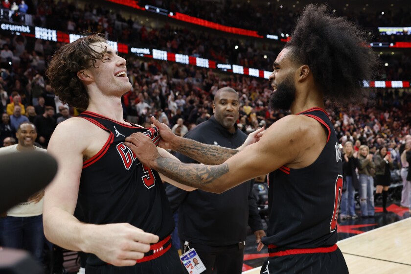 Coby White et Josh Giddey sont-ils le backcourt du futur à Chicago ? Crédit : Michael Reaves via Getty Images