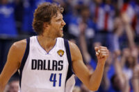 Dirk Nowitzki, superstar des Dallas Mavericks en 2011