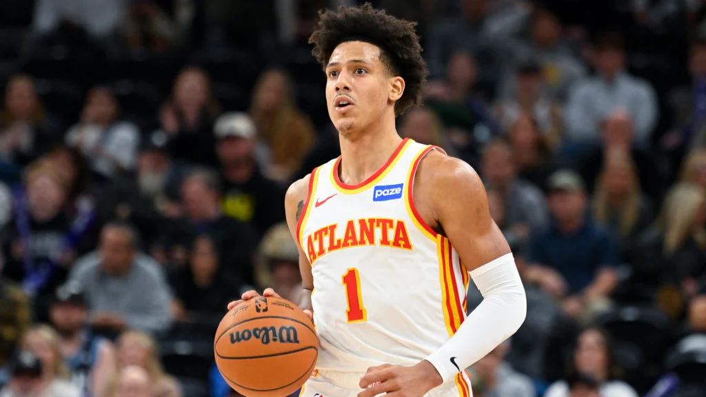 Jalen Johnson, seul leader à bord avec le départ de Trae Young