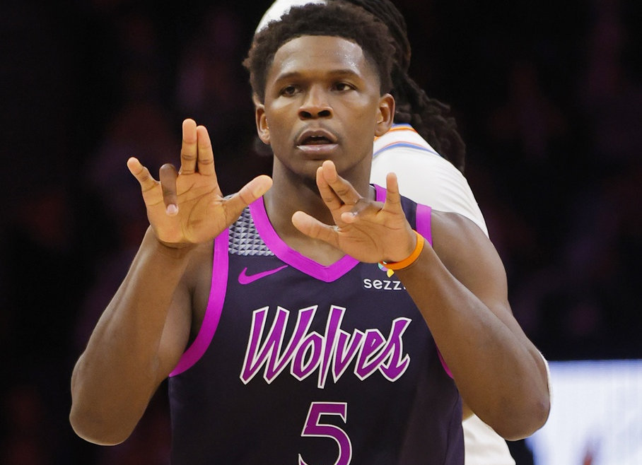 Anthony Edwards avec les Minnesota Timberwolves. Source : Basket USA