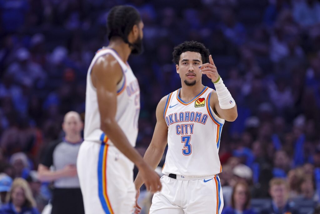 Jared McCain à OKC. Source : Basket USA