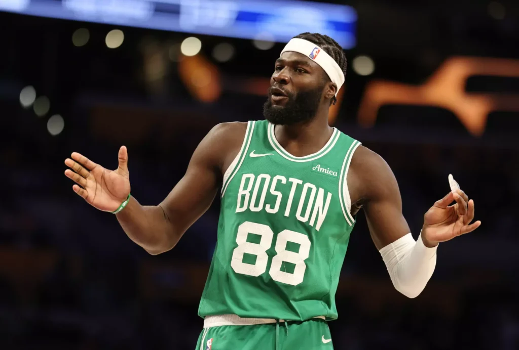 Neemias Queta. Crédit : Luiza Moraes/Getty Images