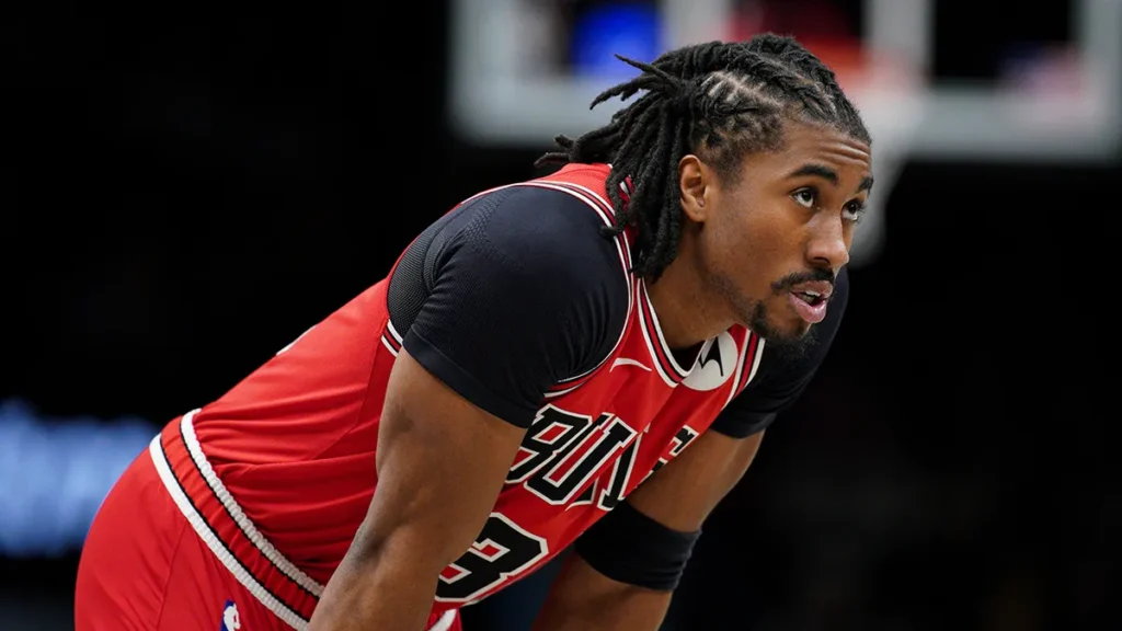 Jaden Hardy sous le maillot des Bulls. (Evan Bernstein/Getty Images)