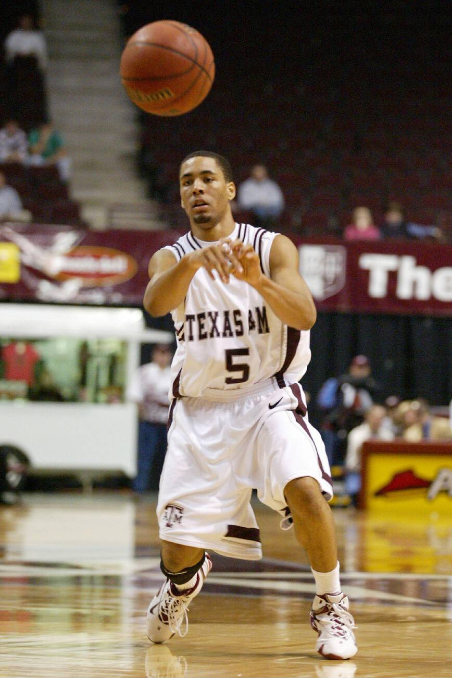 Bryson Graham sous le maillot de Texas A&M en 2006. Crédit : Associated Press via Alamy