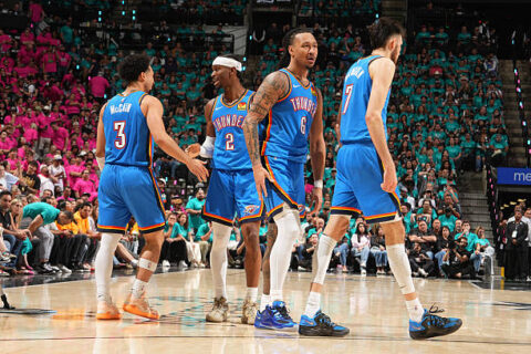 sur Le Roster. | OKC reprend le contrôle à San Antonio OKC s'est remis en marche.