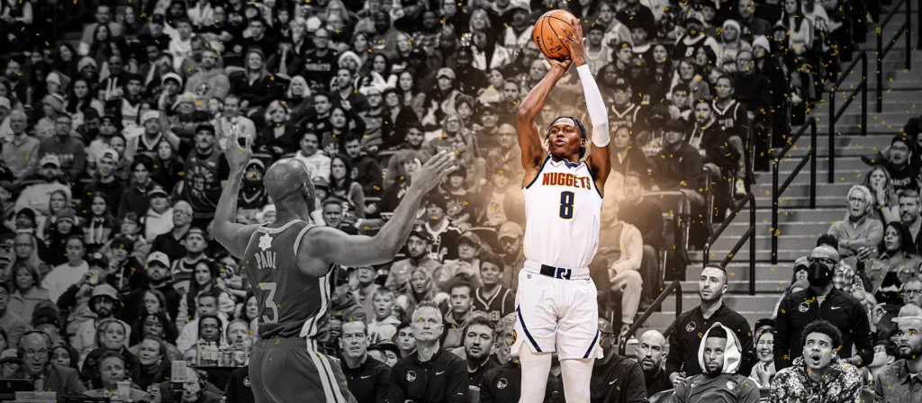 sur Le Roster. | Comment Peyton Watson va-t-il s’intégrer à Cleveland ? Peyton Watson pourra-t-il confirmer son explosion à trois points à Cleveland ? Crédit : Matt Brooks via NBA.com