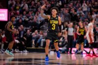 sur Le Roster. | Keyonte George : Le vertige du large Keyonte George. The Salt Lake Tribune