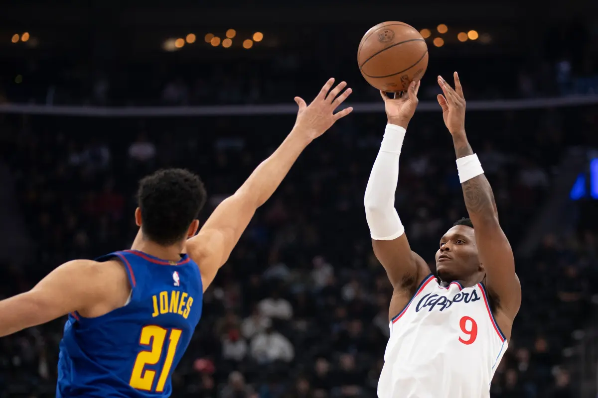 Bennedict Mathurin, acquired from Indiana at the trade deadline, had 38 points off the bench against Spencer Jones and the Nuggets in just his third game as a Clipper. (Kyusung Gong / Associated Press)